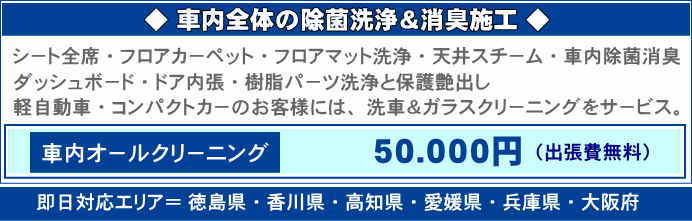 車内クリーニング 車内清掃 車シート洗浄