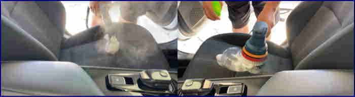 徳島・香川・兵庫で嘔吐汚れクリーニングの作業中