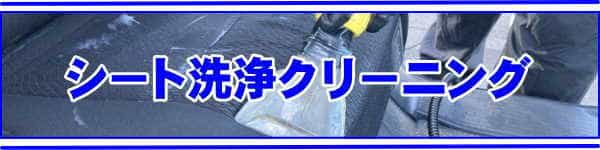 徳島県・香川県の出張車内クリーニング・クリアのシ－ト洗浄