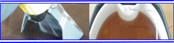 車内のヤニ汚れを洗浄